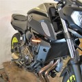 New Rage Cycles (NRC) Yamaha FZ-07 (MT-07) Front Turn signal Kit (2021+)